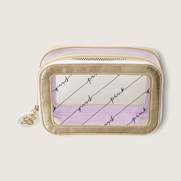 PINK BY VICTORIA'S SECRET TRAVEL COSMETIC  BAG - Picture 1 of 1